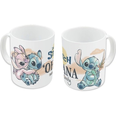 Disney Hrnček Ohana Means Family Stitch 325 ml