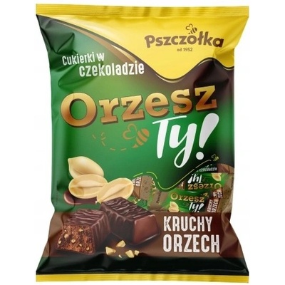 Pszczółka Orzesz Ty Bonbóny v čokoládě s oříškem 1 kg