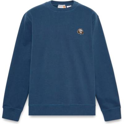 Timberland Мъжки пуловер Timberland Tree Logo Patch Crewneck Jumper - Oceana - размер XL (017-4092-0214)