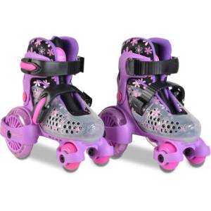 BYOX Кънки Little Beetle Violet Girl XS (26-29) Ролери