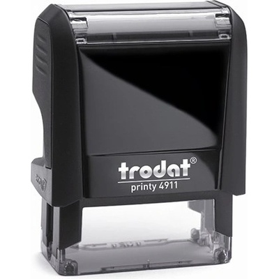 TRODAT Печат TRODAT Printy 4.0 4911 еко-черен корпус черен тампон 4911F/K (4911-FK-FK)