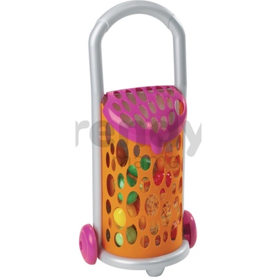 Écoiffier nákupní vozík na 2 kolečkách Bubble Cook 977 zeleno-růžový