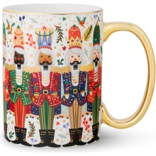 Rifle Paper Co. Porcelánový hrnek Nutcracker Brigade červená barva porcelán 470 ml