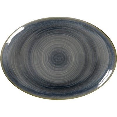 RAK Porcelain Spot tanier oválny 32 x 23 cm, sivomodrý SJDNNOP32-6