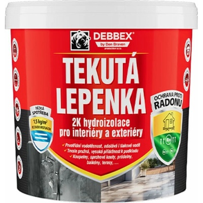 Den Braven Tekutá lepenka 2K hydroizolace 14 kg – Zbozi.Blesk.cz