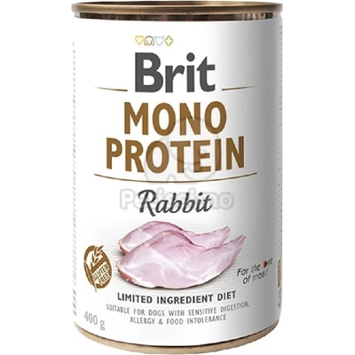 Brit Mono Protein от Заешко месо 24 х 400 г