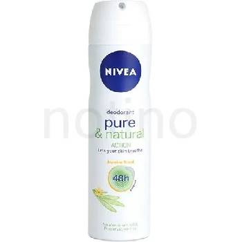 Nivea Pure & Natural Action - Jasmine Scent 48h deo spray 150 ml
