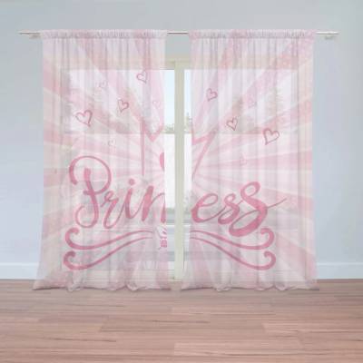 Záclony Princess: 2 ks - 150x250 cm - Sablio