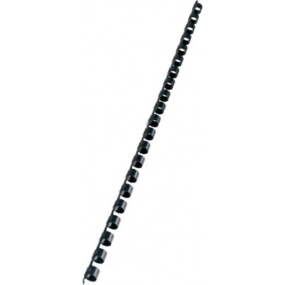Plastové hrebene GBC 21R 8mm čierne