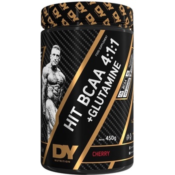 DY Nutrition High Intensity Training BCAA 4: 1: 1 + Glutamine [450 грама] Череша