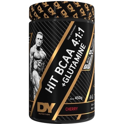 DY Nutrition High Intensity Training BCAA 4: 1: 1 + Glutamine [450 грама] Череша