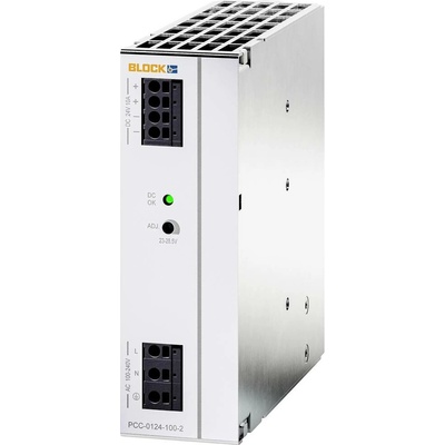 BLOCK PCC-0124-100-2 napájací zdroj, 24 V/DC, 10 A, 240 W, výstupy 1 x