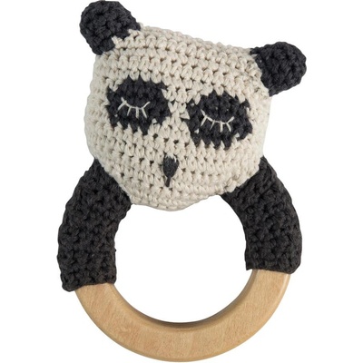 Sebra Dřevěné chrastítko Panda