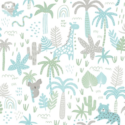 ICH Wallcoverings 454-1 papírová tapeta na zeď Pippo rozměry 0,53 x 10,05 m
