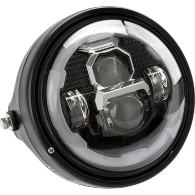 PUIG maska so svetlom LUMEN Z LED 21346N čierny