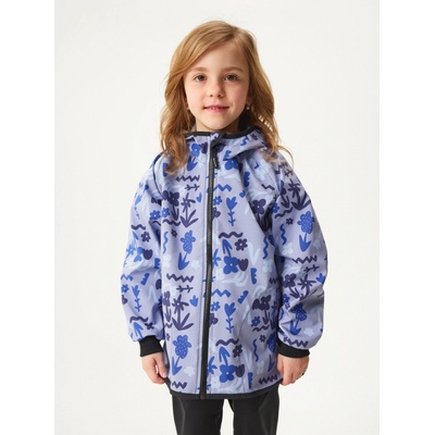 UNUO Dětská softshellová bunda s fleecem Basic Květy – Zboží Dáma