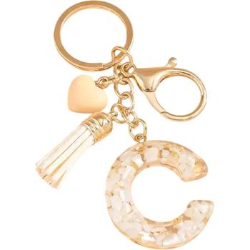 HARAHU Ключодържател Азбука - c / Бяла kp37799 (37799)