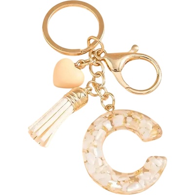 HARAHU Ключодържател Азбука - c / Бяла kp37799 (37799)