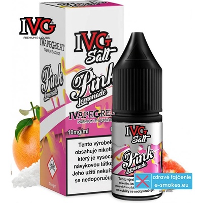IVG Salt Pink Lemonade 10 ml 10 mg