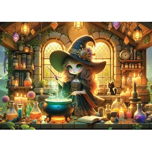 Yazz - Puzzle Lovely Witch - 1 000 piese
