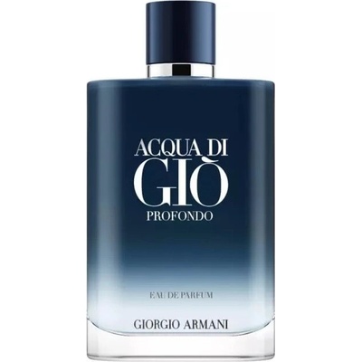 Giorgio Armani Acqua di Gio Profondo parfumovaná voda pánska 200 ml plnitelná