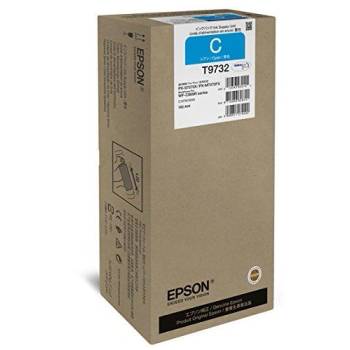 Epson T9732 XL мастилена касета циан 22000 страници (C13T973200)