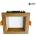 APLED - LED Лампа SQUARE WOODLINE LED/3W/230V 3000K 9x9 см дъб масивнo дървo (AP0196)
