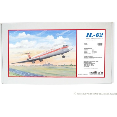 Reifra Iljušin IL-62 Interflug ex VEB Plasticart 1:100