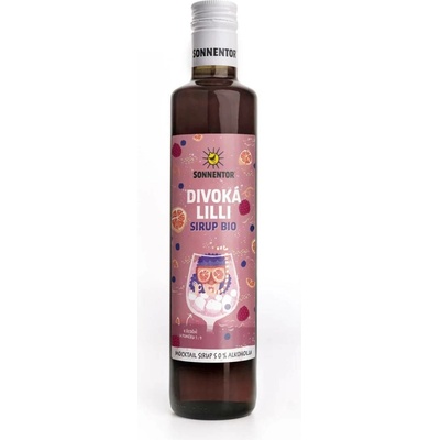 Sonnentor Sirup Divoká Lilli bio 0,5 l