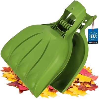 sběrač listí a trávy BEAR PAW 39x52cm plastový, ZE tm. (G851) (2ks) – Zboží Mobilmania