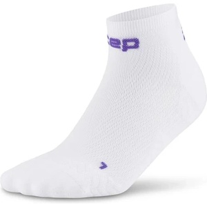 CEP Дамски чорапи за бягане CEP Women's Run Ultralight Socks Low Cut 4.0 Running socks - White - размер II (201-9136-0311)
