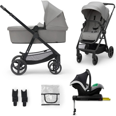 KINDERKRAFT kombinovaný 4v1 Newly Classic Grey + Mink PRO 2025
