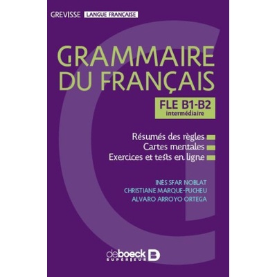 Grevisse grammaire du français FLE B1-B2