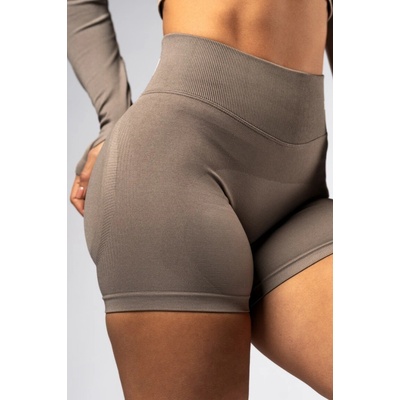 Nebbia High-Waist Push-Up Shorts POWER 893 Light Brown Ash