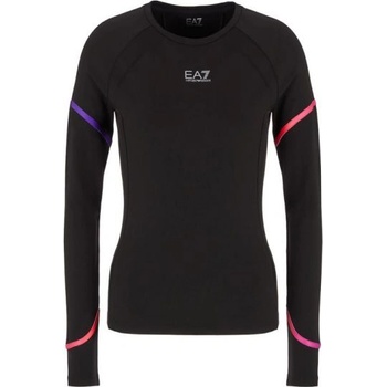 EA7 Дамска блуза с дълъг ръкав EA7 Woman Jersey Sweatshirt - Черен