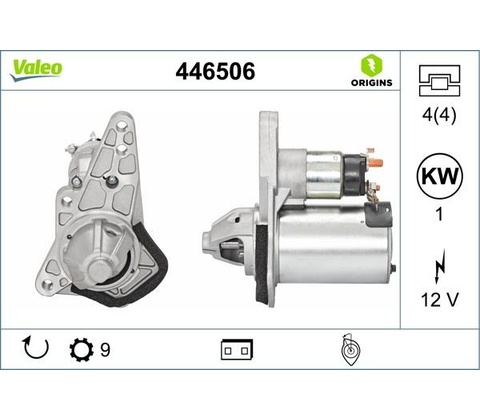 Štartér VALEO 446506
