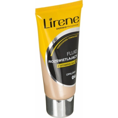 Lirene Vitamin C rozjasňující fluidní make-up pro dlouhotrvající efekt 4 Tanned 30 ml