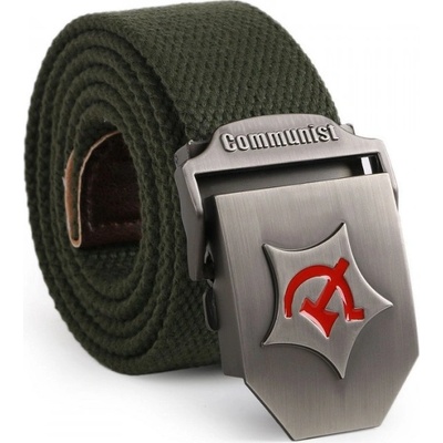 Opasok Lifestyle Plátený Army Renda Zelený