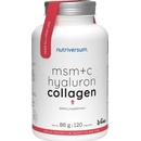Nutriversum MSM + Vitamín C + Kyselina hyaluronová + Kolagen 120 kapsúl
