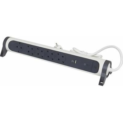Legrand 5 Plug + 2 USB 1,5 m Switch (694510)