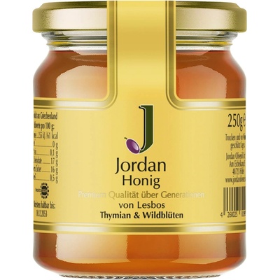 Jordan Olivenöl Med tymián a luční květiny - 250 g