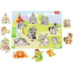 Trefl - Puzzle Drevená vkládačka Zámok - 1 - 39 piese