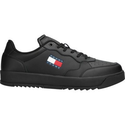 Tommy Hilfiger RETRO BASKET ESSENTIAL čierna biela červená