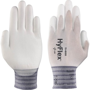 CERVA Ansell hyflex lite 11-600 / Ръкавици с покритие - бели 10 (0108001799100)