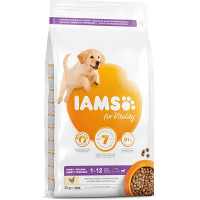 IAMS Puppy Large Breed Chicken 3 kg