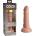 Пенис дилдо от силикон, двойна плътност, 17, 8см. - King Cock Elite Light (PIPE577021)