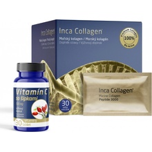 Inca Collagen 100% morský kolagén v prášku 3 x 30 vrecúšok