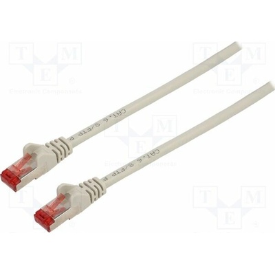 Goobay 93572 Patch S/FTP Kat: 6 RJ45 vidlice z obou stran lanko CCA