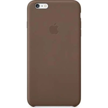 Apple iPhone Case - оригинален кожен кейс (естествена кожа) за iPhone 6 Plus, iPhone 6S Plus (кафяв)