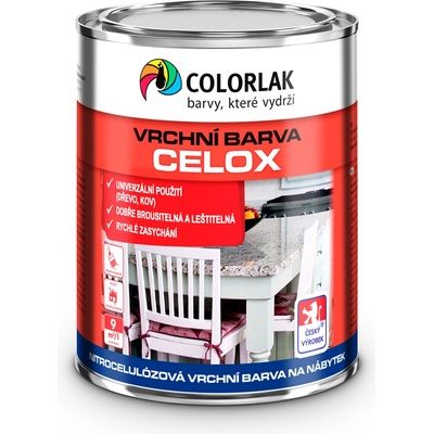 Colorlak Vrchní barva Celox C2001 750ml C1000 Bílá